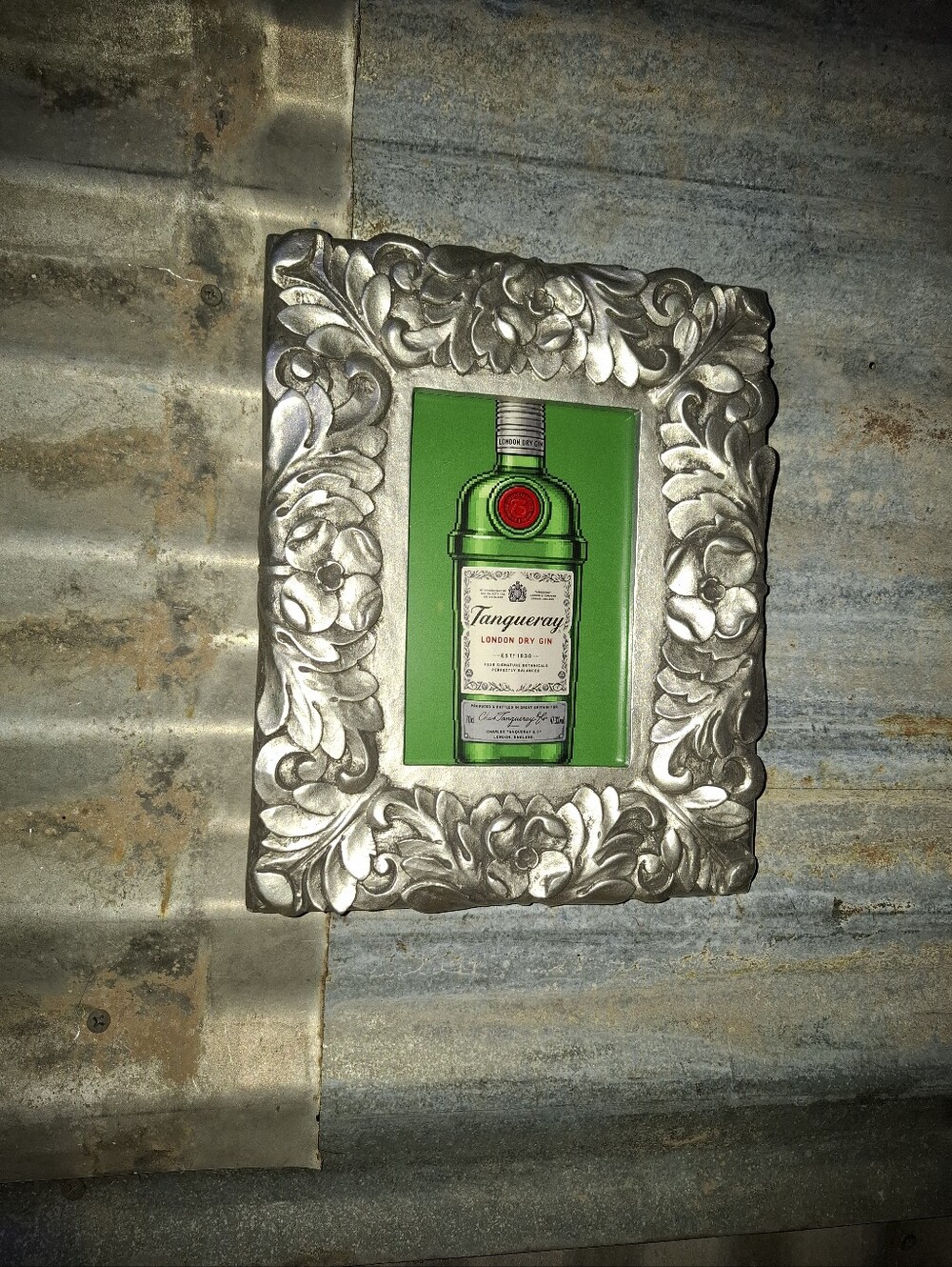 8 Bit Tanqueray Gin Framed Art Print By Neon Nicho